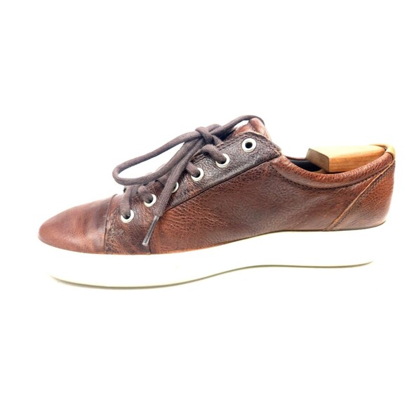 Ecco Mens SOFT 7 Street Summer Sneakers Shoes Brown Pebble Size EU 41 US 7-7.5 - Picture 2 of 9